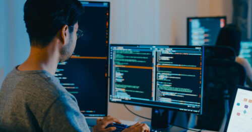 Group Adult Asia male, female freelance typing write prompt AI b Group Adult Asia male, female freelance typing write prompt AI b