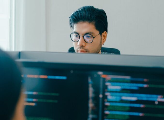 Group Adult Asia male, female freelance typing write prompt AI b Group Adult Asia male, female freelance typing write prompt AI b